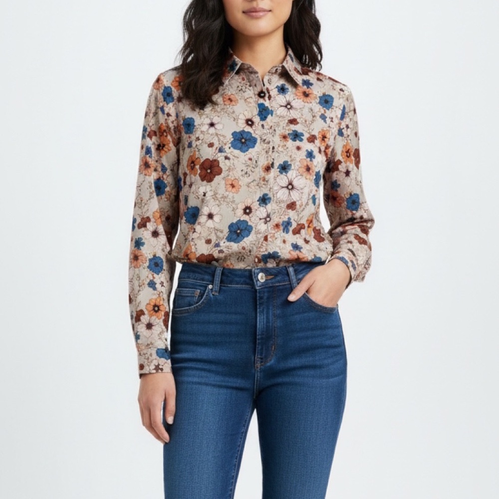 Flower blouse